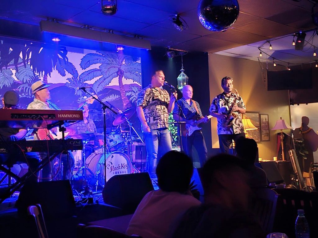 The Flaming Mudcats at Slack Key Lounge Hawaii 2023