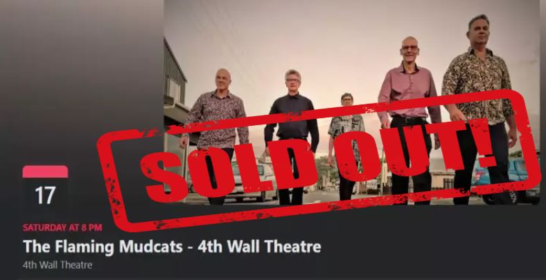 The Flaming Mudcats4th Wall 2023 sold out